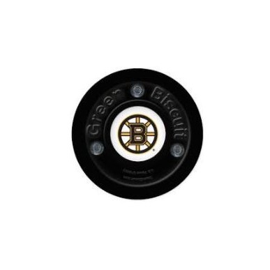 GREEN BISCUIT Boston Bruins Off Ice Training Hockey Puck