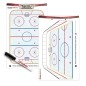 FOX 40 Deluxe Pro Clipboard + Rigid Kit International Hockey Coaching Board