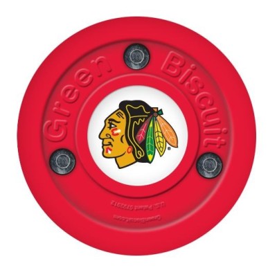 Green Biscuit Chicago Blackhawks Eishockey Off Ice Asphalt Trainingspuck