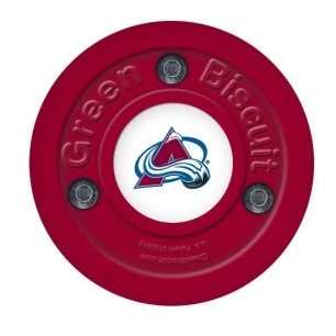 GREEN BISCUIT Colorado Avalanche Off Ice Training Hockey Puck