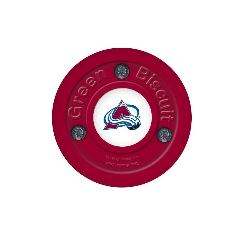 GREEN BISCUIT Colorado Avalanche Off Ice Training Hockey Puck