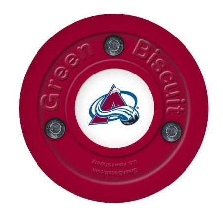 GREEN BISCUIT Colorado Avalanche Off Ice Training Hockey Puck