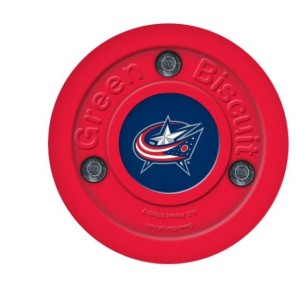 GREEN BISCUIT Columbus Blue Jackets Off Ice Training Hockey Puck