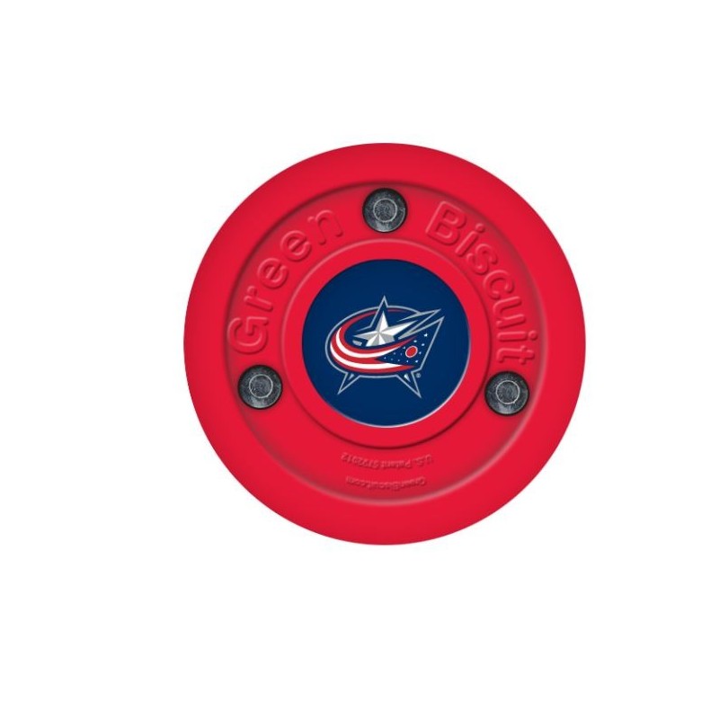 GREEN BISCUIT Columbus Blue Jackets Off Ice Training Hockey Puck