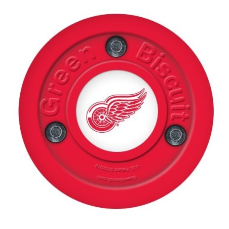 GREEN BISCUIT Detroit Red Wings Off Ice Training Hockey Puck