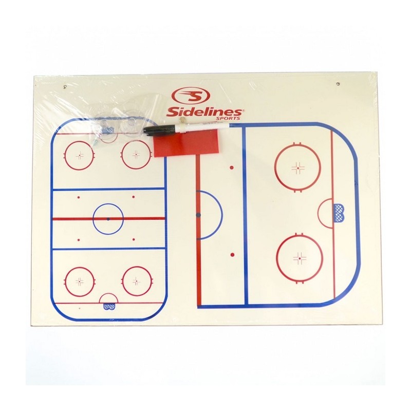 SIDELINES Hockey Coaching Tactic Board 56cm x 40cm