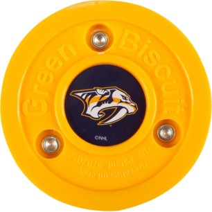 GREEN BISCUIT Nashville Predators Off Ice Training Hockey Puck