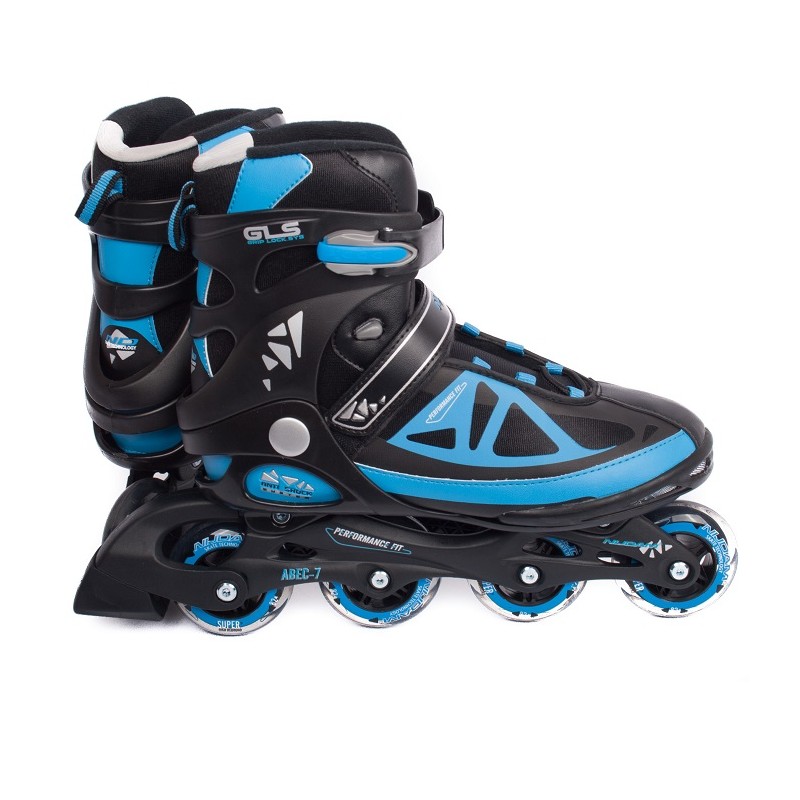 NIJDAM Semisoft boot Senior Inline Hockey Skates