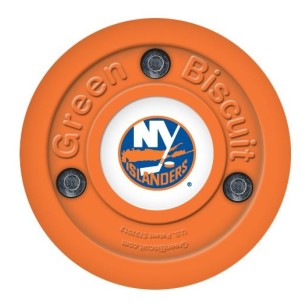 GREEN BISCUIT New York Islanders Off Ice Training Hockey Puck