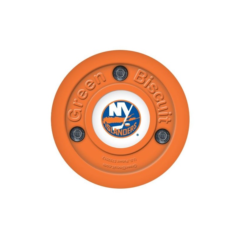 GREEN BISCUIT New York Islanders Off Ice Training Hockey Puck