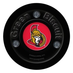 GREEN BISCUIT Ottawa Senators Off Ice Training Hockey Puck