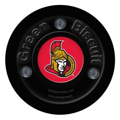 GREEN BISCUIT Ottawa Senators Off Ice Training Hockey Puck