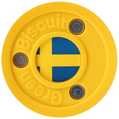 GREEN BISCUIT Sweden Off Ice Training Hockey Puck