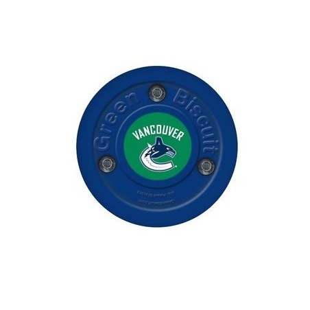 GREEN BISCUIT Vancouver Canucks Off Ice Training Hockey Puck