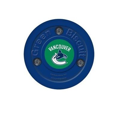 GREEN BISCUIT Vancouver Canucks Off Ice Training Hockey Puck