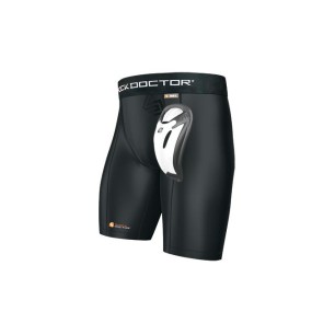 SHOCK DOCTOR Boys Core Compression Short with Bio-Flex Cup 221