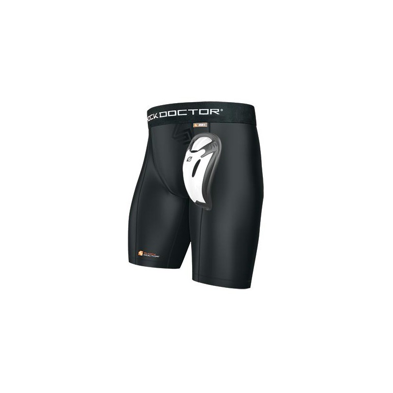 SHOCK DOCTOR Boys Core Compression Short with Bio-Flex Cup 221