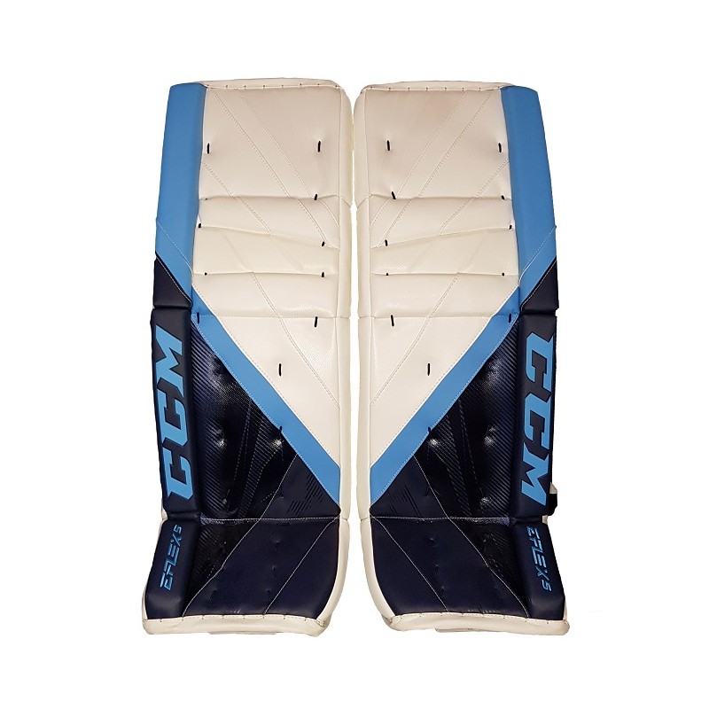 CCM Extreme Flex 5 PRO STOCK Senior Goalie Leg Pads