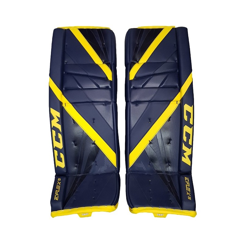 CCM Extreme Flex 5 PRO STOCK Senior Goalie Leg Pads