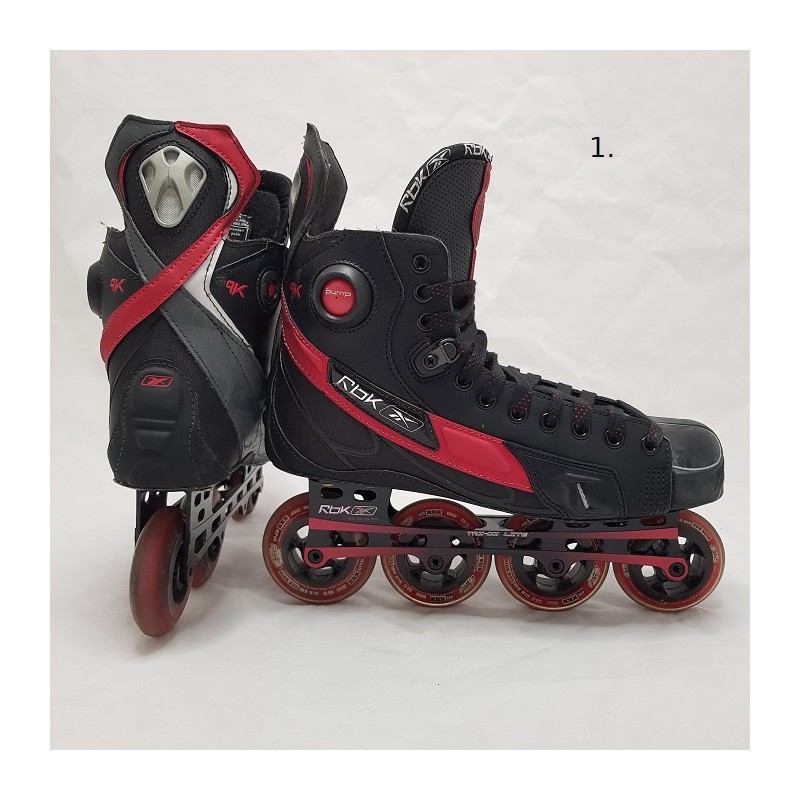 Demo RBK 9K Pump Senior Inline Hockey Skates