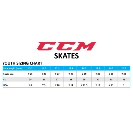 CCM Tacks C-52 Youth Ice Hockey Skates