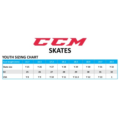 CCM Tacks C-52 Youth Ice Hockey Skates