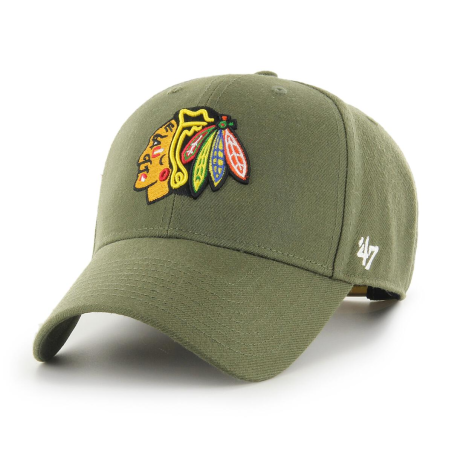 BRAND 47 Chicago Blackhawks Snapback Sommermütze H-MVPSP04WBP-SWB