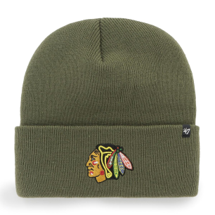 BRAND 47 Chicago Blackhawks Haymaker Wintermütze H-HYMKR04ACE