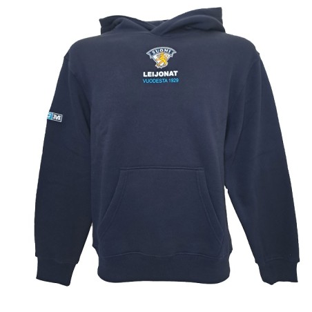 CCM Senior Flaghood Front Print Suomi Team Leijonat Hoodie