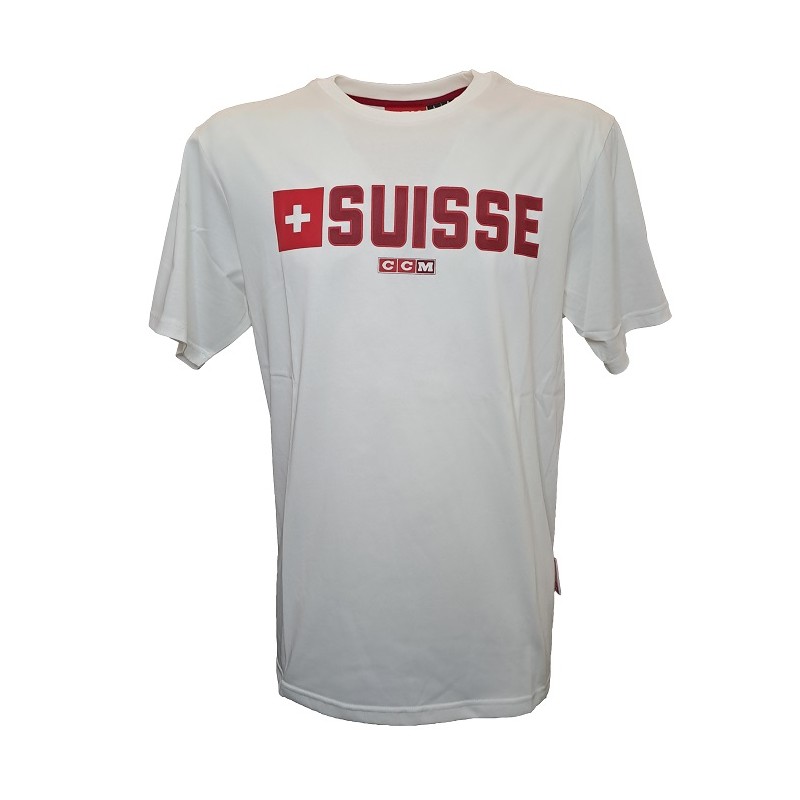 CCM Senior Suisse Team Tee T-Shirt