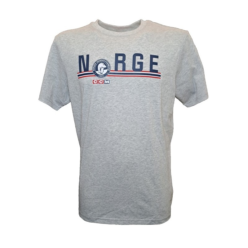 CCM Senior Flag Tee Norge Team T-Shirt