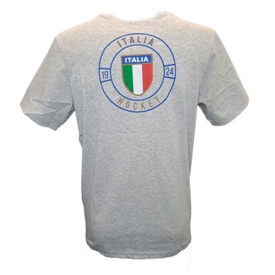 CCM Senior Flag Tee Back Print Italy Team T-Shirt