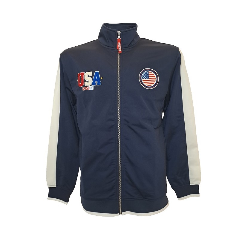 CCM Senior USA Full Zip Sweatshirt