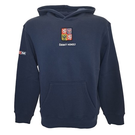 CCM Senior Flaghood Front Print Cesky Hokej Hoodie