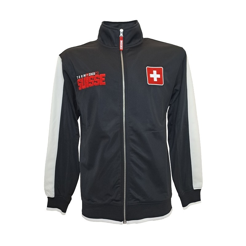 CCM Senior Team Suisse Full Zip Sweatshirt