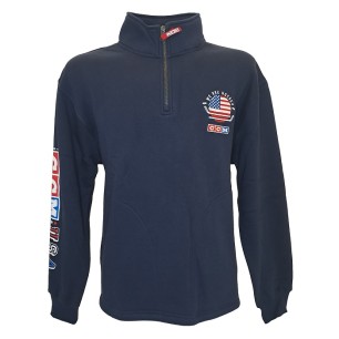 CCM Senior We Are Hockey USA 1/4 Zip Sweatshirt