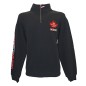 CCM Senior Crew We Are Hockey Canada 1/4 Zip Sweatshirt