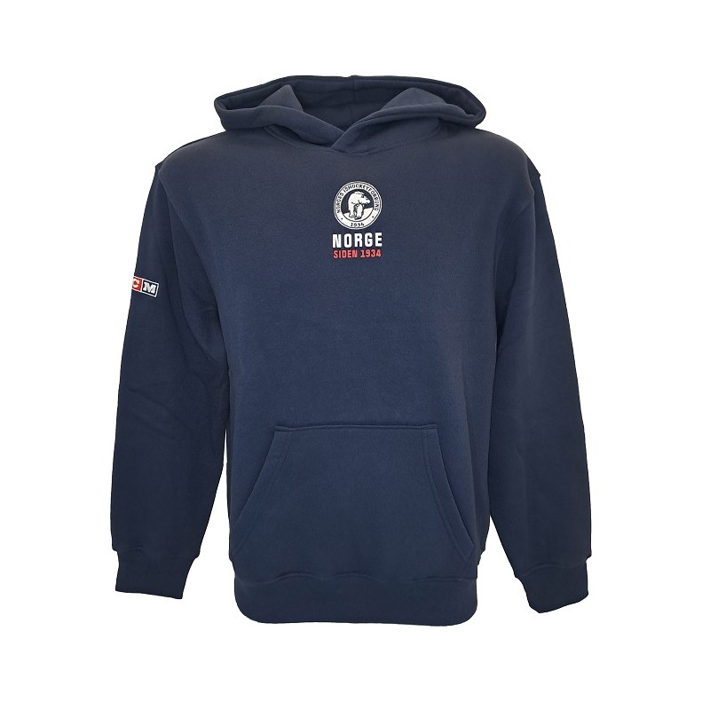 CCM Senior Flaghood Front Print Norge Team Hoodie