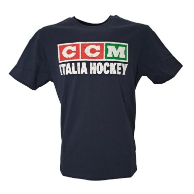 CCM Senior Flag Tee Italia Team T-Shirt