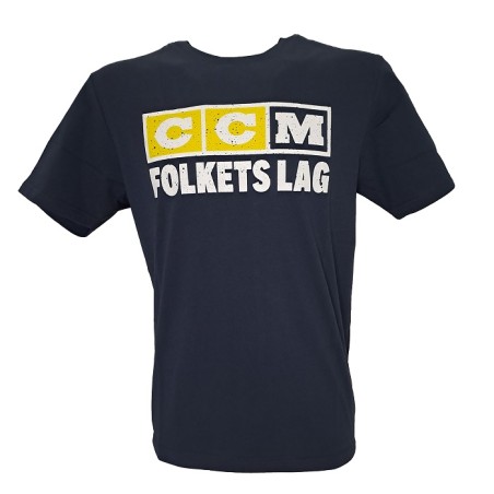 CCM Senior Flag Tee Sweden Team Folketslag T-Shirt