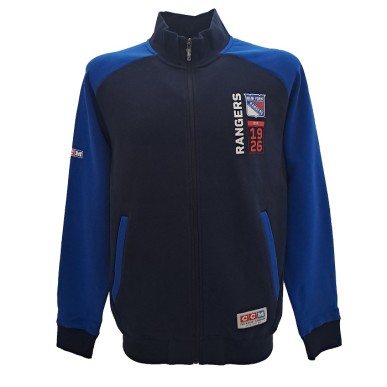 CCM Senior New York Rangers Full Zip Sweatshirt JTC5DA