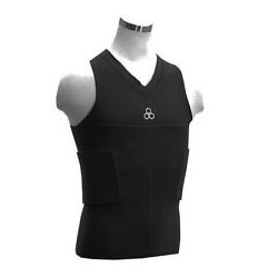 MCDAVID V-Neck Tank Top with Rib and Spine Hexpads 7860