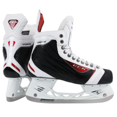 CCM RBZ 75 White LE Junior Ice Hockey Skates