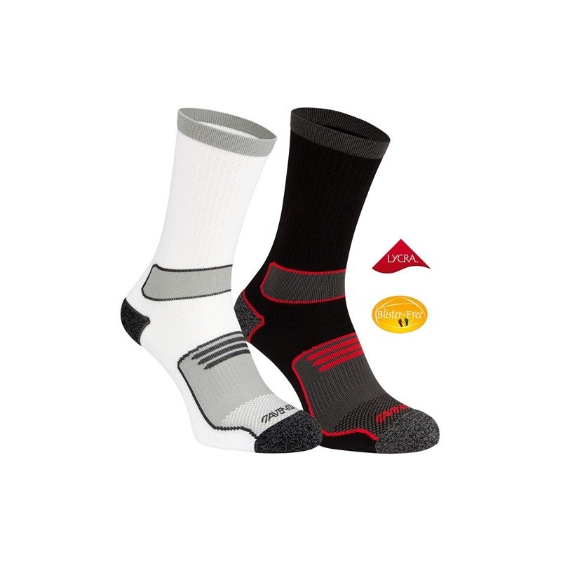 AVENTO Sports Socks Men 2 Pack