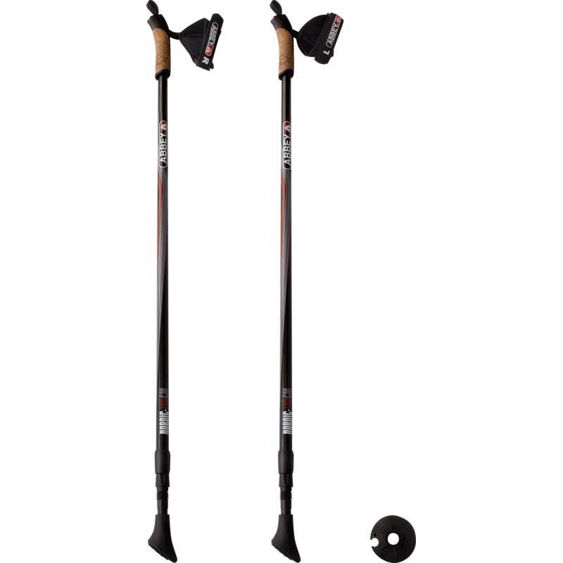 ABBEY Adjustable Aluminium Hiking Cane 21SR