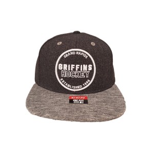 CCM Griffins Hockey Flat Brim Snapback