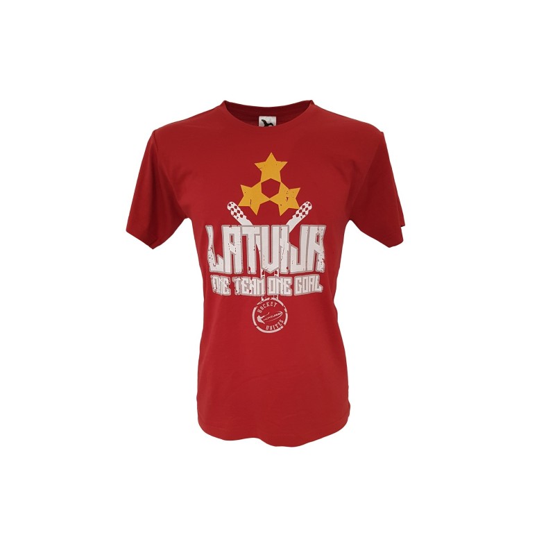 HOKEJAM.LV Latvija One Team One Goal Youth T-Shirt