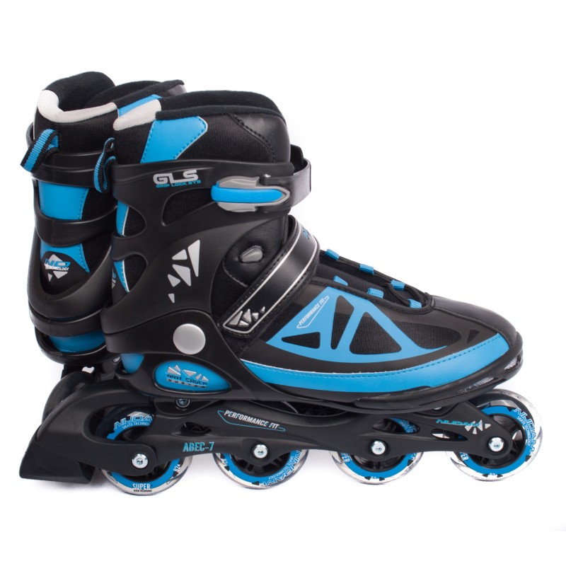 NIJDAM Semisoft boot Senior Inline Hockey Skates