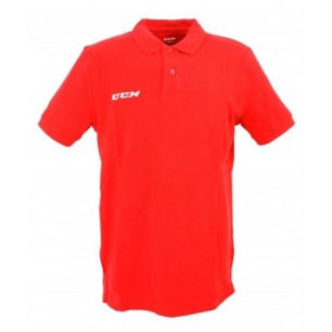 CCM Adult Team Pique Polo T-Shirt