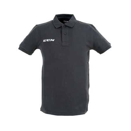 CCM Adult Team Pique Polo T-Shirt